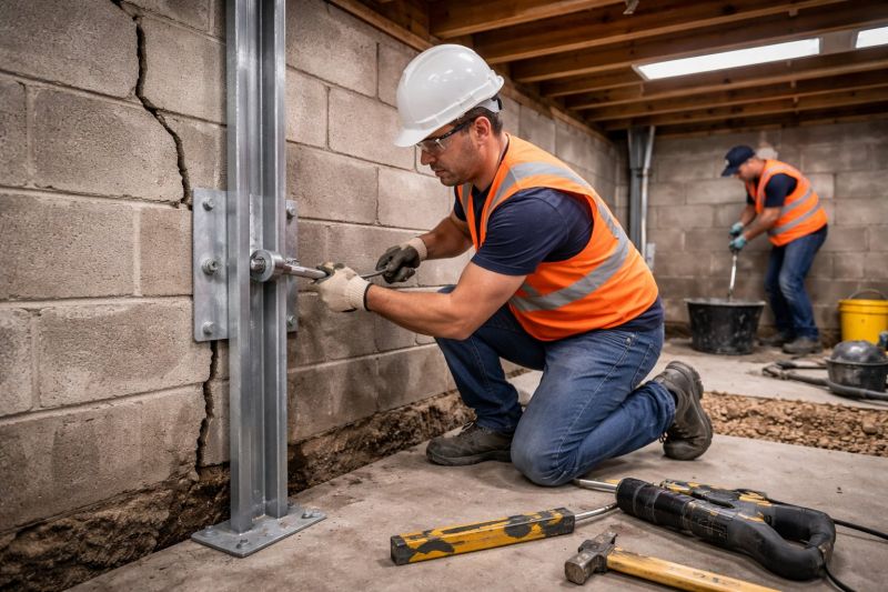 Structural Foundation Repair in Attleboro Falls, MA