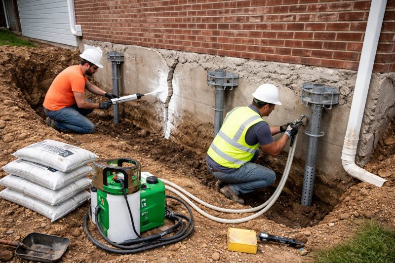 Structural Foundation Repair in Hanson, MA