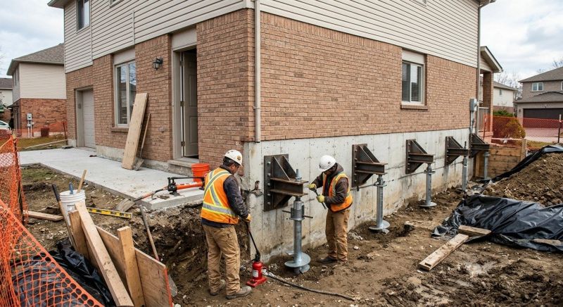 Structural Foundation Repair in Melrose, MA