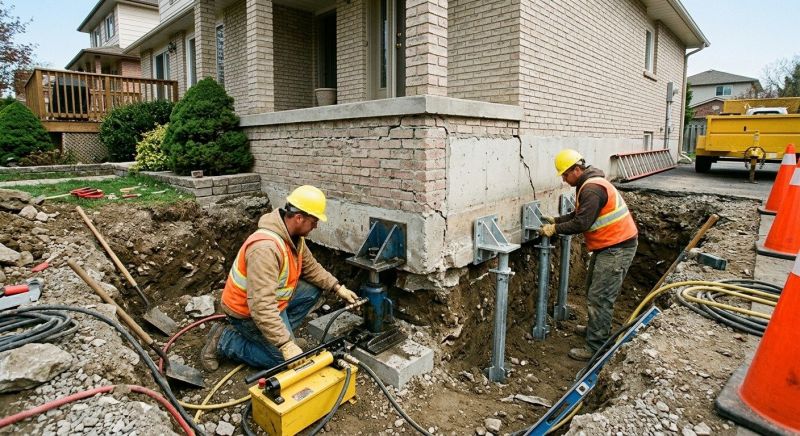 Structural Foundation Repair in Rockland, MA
