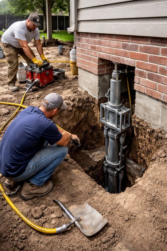 Underpinning Repair in Sharon, MA